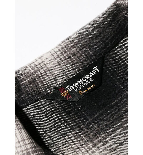 ABAHOUSE「【TOWNCRAFT 】60&lsquo;SLOOP COLLAR NEL OMBRE SH」|シャツ・ブラウス|