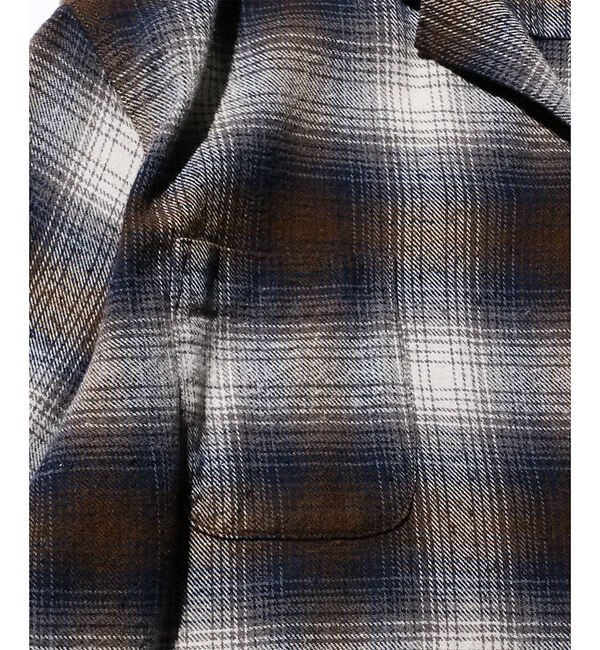 ABAHOUSE「【TOWNCRAFT 】60&lsquo;SLOOP COLLAR NEL OMBRE SH」|シャツ・ブラウス|