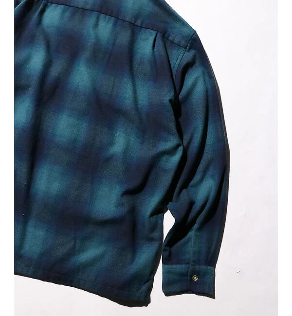 ABAHOUSE「【TOWNCRAFT 】60&lsquo;SLOOP COLLAR NEL OMBRE SH」|シャツ・ブラウス|