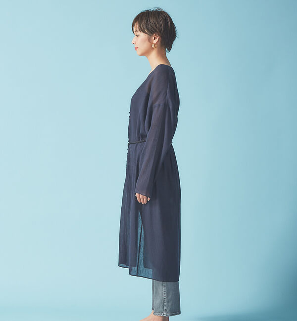 Rouge vif「コットン楊柳ガウンワンピース」|シャツ・ブラウス|