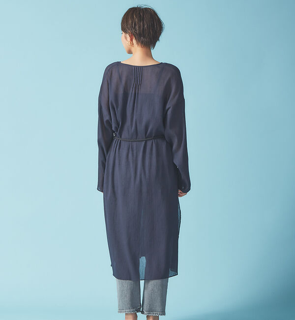 Rouge vif「コットン楊柳ガウンワンピース」|シャツ・ブラウス|