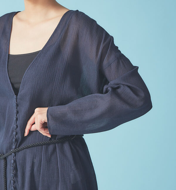 Rouge vif「コットン楊柳ガウンワンピース」|シャツ・ブラウス|