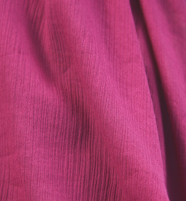 Rouge vif「コットン楊柳ガウンワンピース」|シャツ・ブラウス|