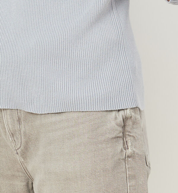 Rouge vif「キーネックリブニット」|ニット・セーター|