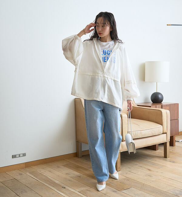 Rouge vif「フィブリルシアーフーディーブルゾン」|ブルゾン・スタジャン|