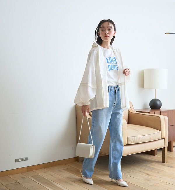 Rouge vif「フィブリルシアーフーディーブルゾン」|ブルゾン・スタジャン|