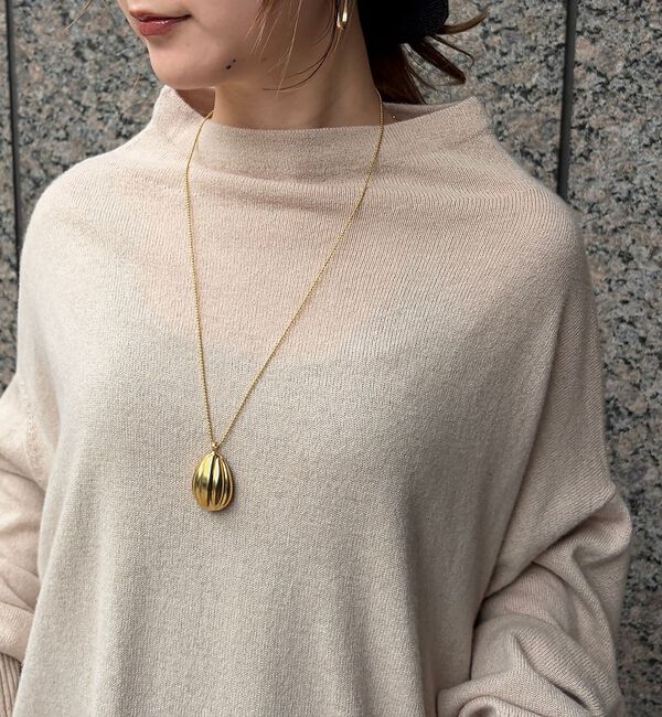 Rouge vif「【Caline Paris/カリーヌパリ 】ゴールドチャームネックレス」|ネックレス|