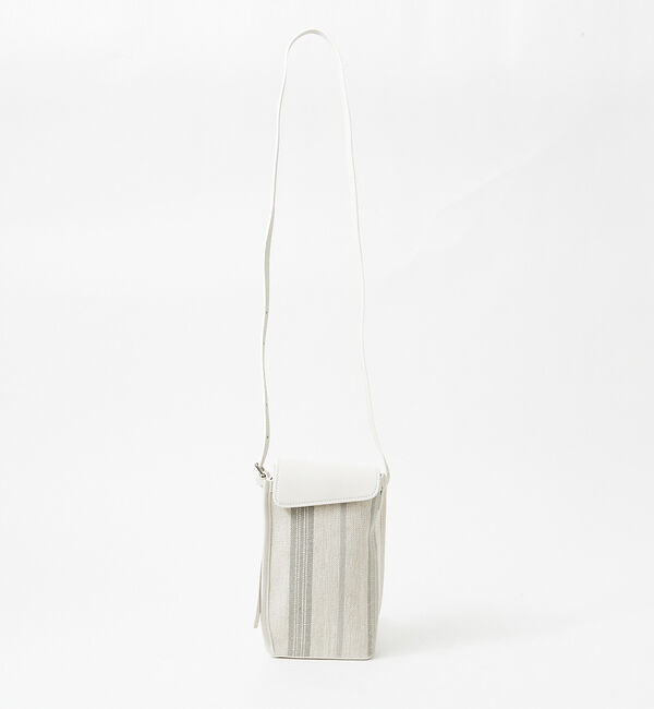 qualite「【dilettante】Stripe Abel ストライプショルダーバッグ」|ショルダー・メッセンジャー|