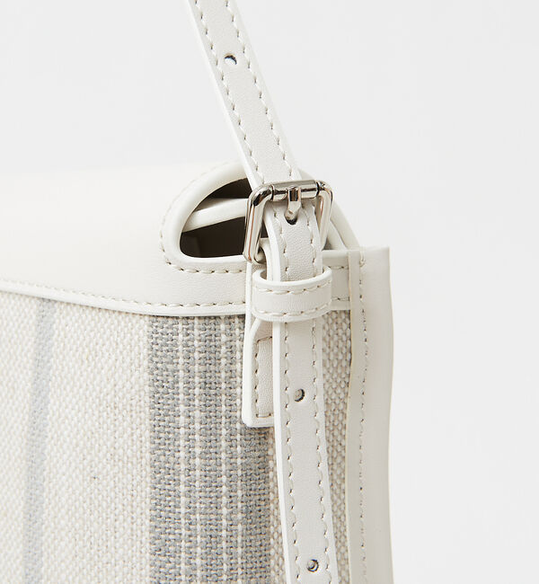 qualite「【dilettante】Stripe Abel ストライプショルダーバッグ」|ショルダー・メッセンジャー|