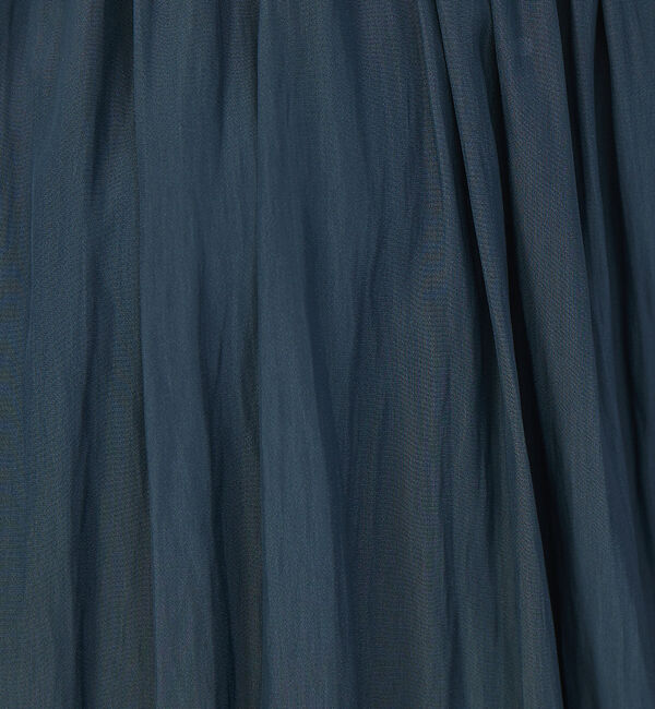 qualite「【WEB・一部店舗限定】ギャザーノースリーブブラウス」|シャツ・ブラウス|