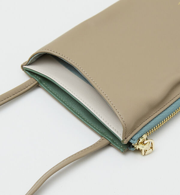 LOWELL things「【LEE掲載】Reles/レザーマルチスマホミニショルダー」|モバイルケース|
