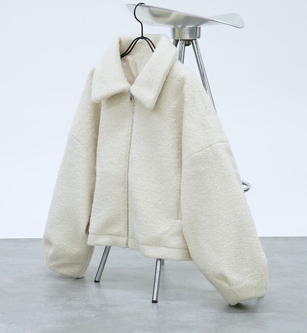 abahouse mavie「ブークレーショートブルゾン」|ブルゾン・スタジャン|