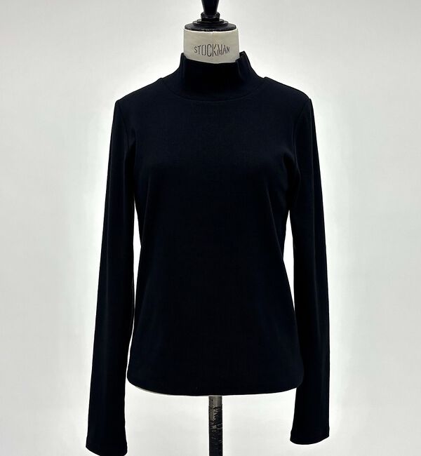 abahouse mavie「ハイネックプルオーバー【予約】」|Tシャツ・カットソー|ブラック