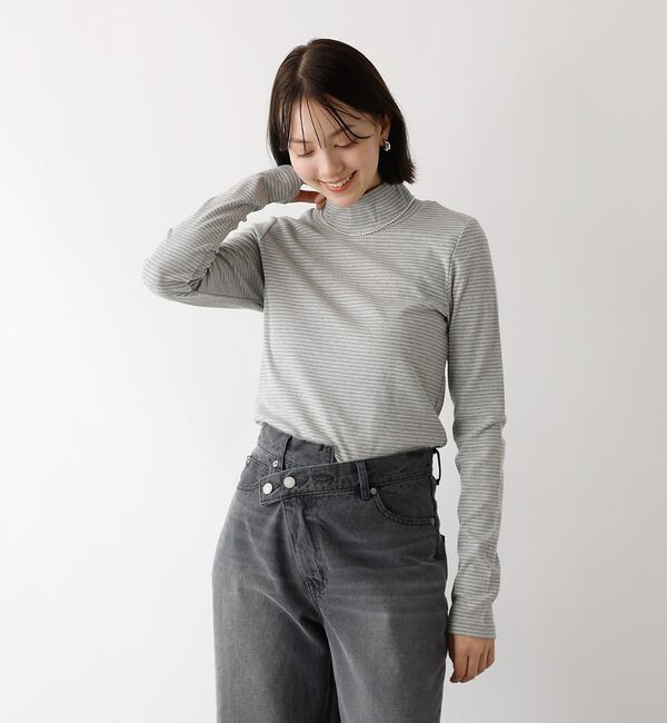 abahouse mavie「ハイネックプルオーバー【予約】」|Tシャツ・カットソー|