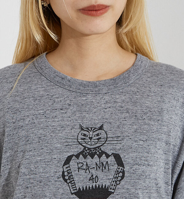 NOMINE「RUSSELL別注 CAT モチーフ Tシャツ」|Tシャツ・カットソー|