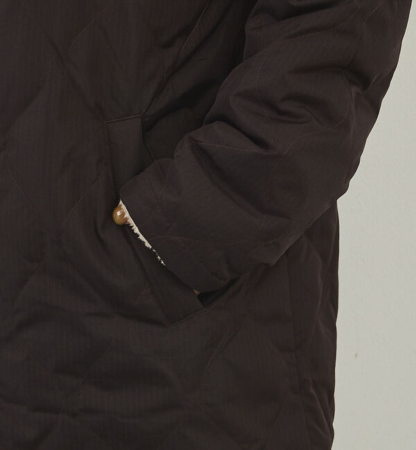 NOMINE「【TAION】リバーシブル ダウンジャケット / ブルゾン（キルティング&times;ボア）」|ダウン|