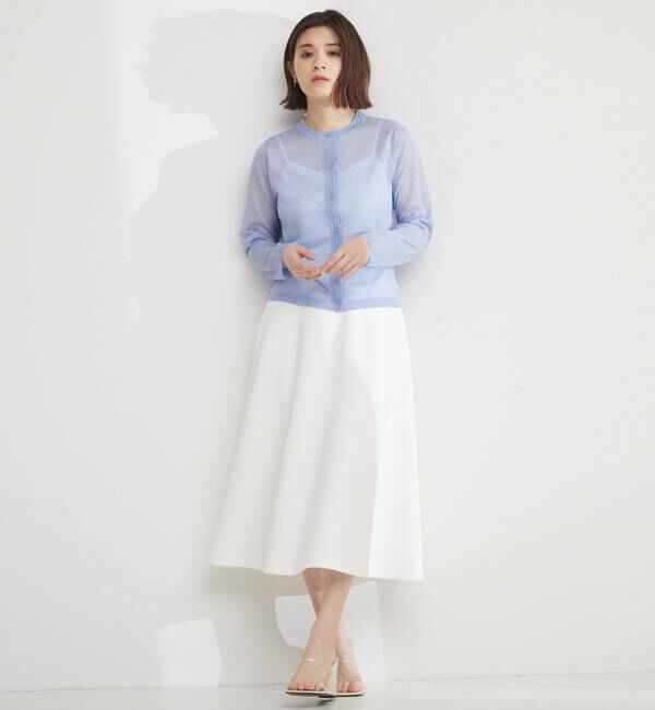 TIARA「ハイゲージラメカーディガン」|カーディガン|