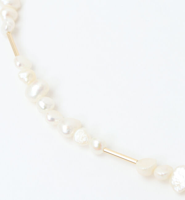 TIARA「【MIHOKO&SAKAI】7メタルパールネックレス」|ネックレス|