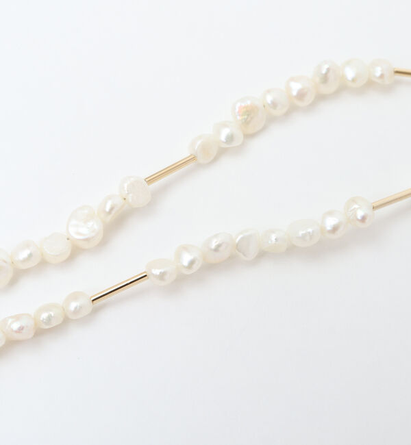 TIARA「【MIHOKO&SAKAI】7メタルパールネックレス」|ネックレス|