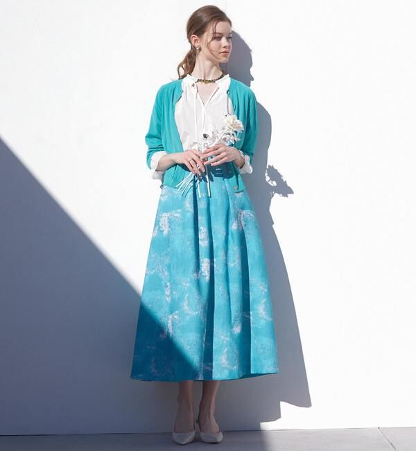 TIARA「袖フリルスキッパーブラウス」|シャツ・ブラウス|