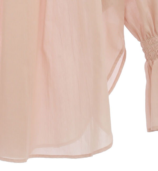 TIARA「袖フリルスキッパーブラウス」|シャツ・ブラウス|