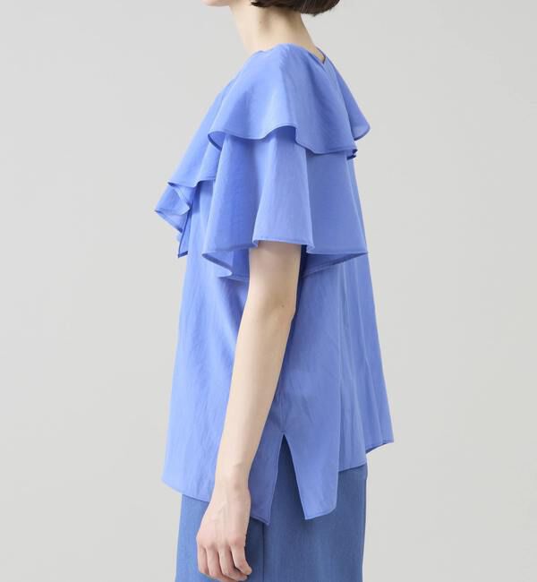 TIARA「フリルカラー2WAYブラウス」|シャツ・ブラウス|