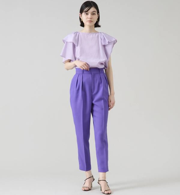 TIARA「フリルカラー2WAYブラウス」|シャツ・ブラウス|