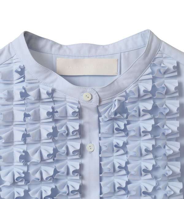 TIARA「【MARILYN MOON/マリリンムーン】フロントフリル袖ボリュームブラウス（4252-177）」|シャツ・ブラウス|