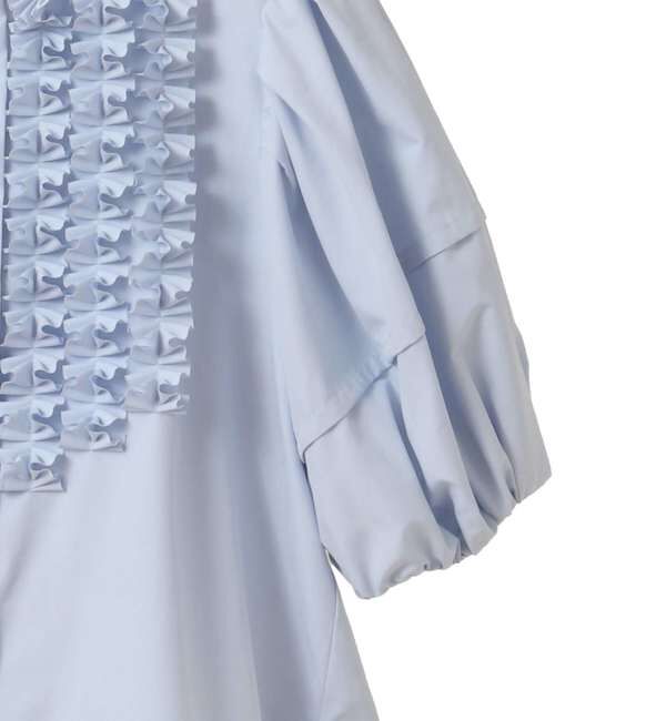 TIARA「【MARILYN MOON/マリリンムーン】フロントフリル袖ボリュームブラウス（4252-177）」|シャツ・ブラウス|