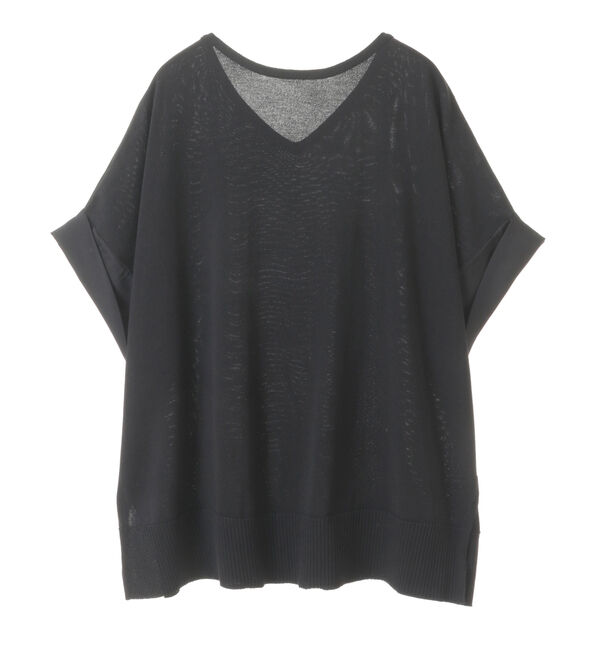 Liesse「袖サテンニット」|ニット・セーター|