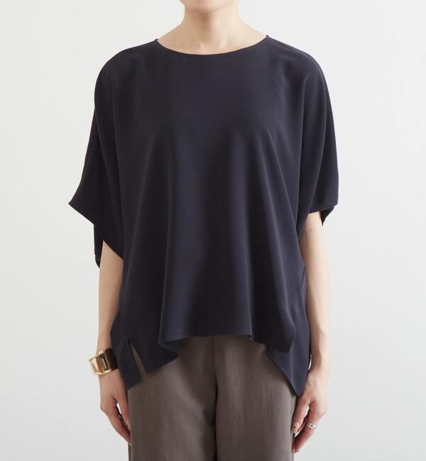 Liesse「袖サテンニット」|ニット・セーター|