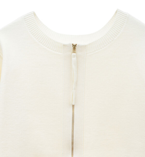 Liesse「2WAYジップミラノリブニット」|ニット・セーター|