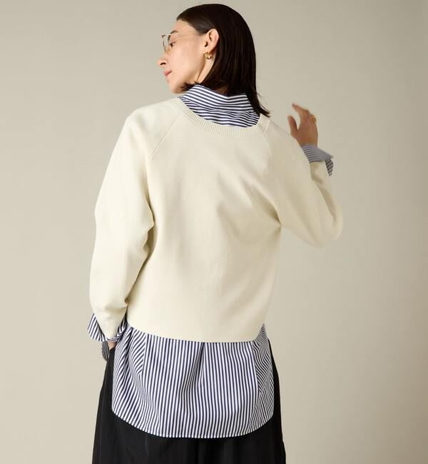 Liesse「2WAYジップミラノリブニット」|ニット・セーター|