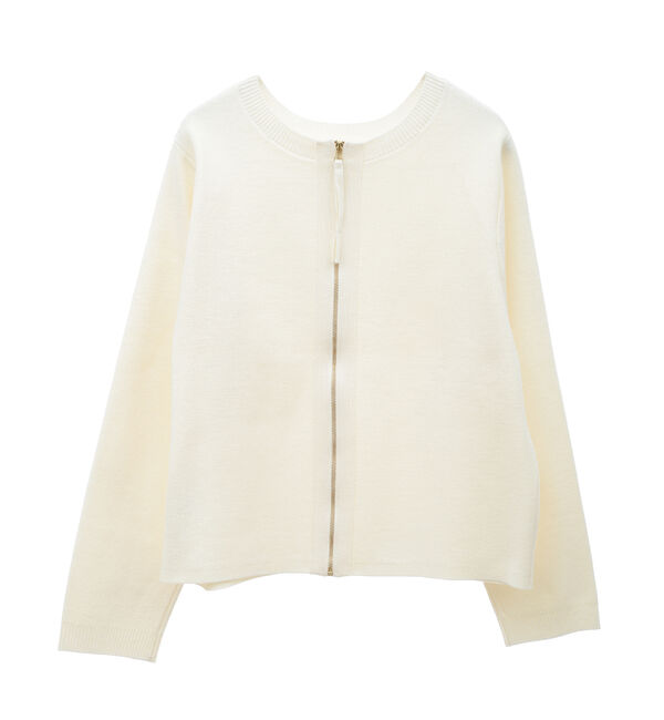 Liesse「2WAYジップミラノリブニット」|ニット・セーター|