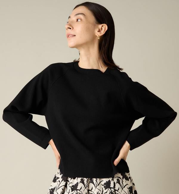 Liesse「2WAYジップミラノリブニット」|ニット・セーター|