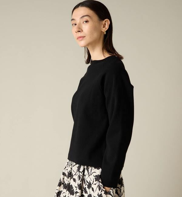 Liesse「2WAYジップミラノリブニット」|ニット・セーター|