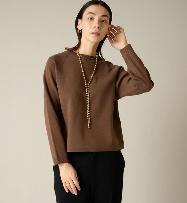 Liesse「2WAYジップミラノリブニット」|ニット・セーター|