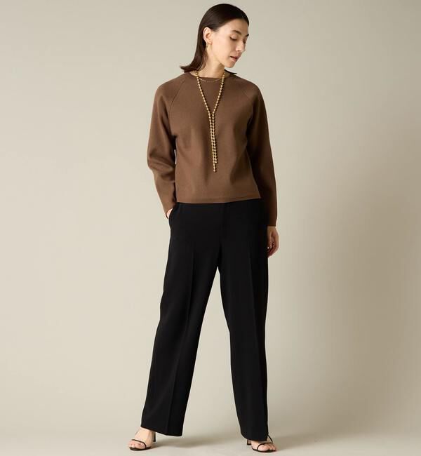 Liesse「2WAYジップミラノリブニット」|ニット・セーター|