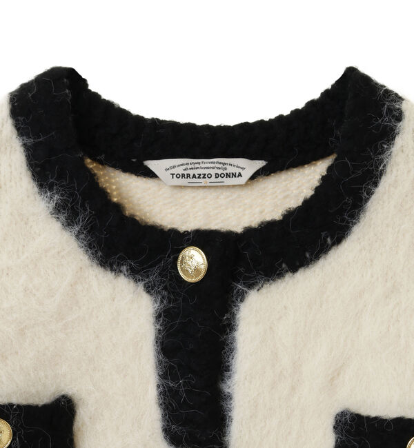 Liesse「【TORRAZZO DONNA/トラッツォドンナ】カーディガン（6255-357）」|カーディガン|