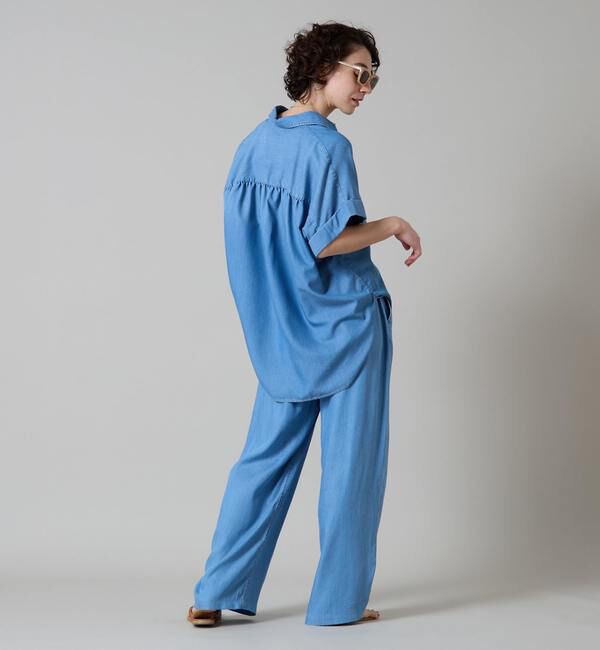 Liesse「《大草直子さん着用》イージータックデニムパンツ」|デニム|