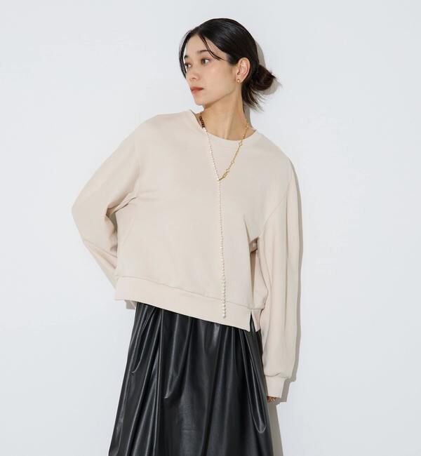 Liesse「シルケット裏毛プルオーバー」|Tシャツ・カットソー|