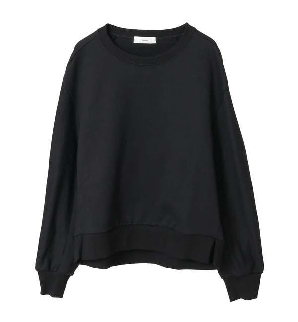Liesse「シルケット裏毛プルオーバー」|Tシャツ・カットソー|ブラック