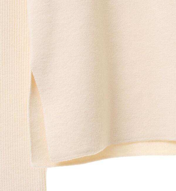 Soffitto「フロントファスナーリブニット」|ニット・セーター|