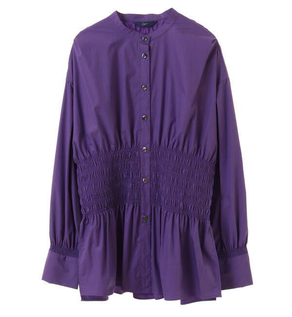 Soffitto「シャーリングブラウス」|シャツ・ブラウス|