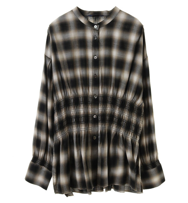 Soffitto「シャーリングブラウス」|シャツ・ブラウス|