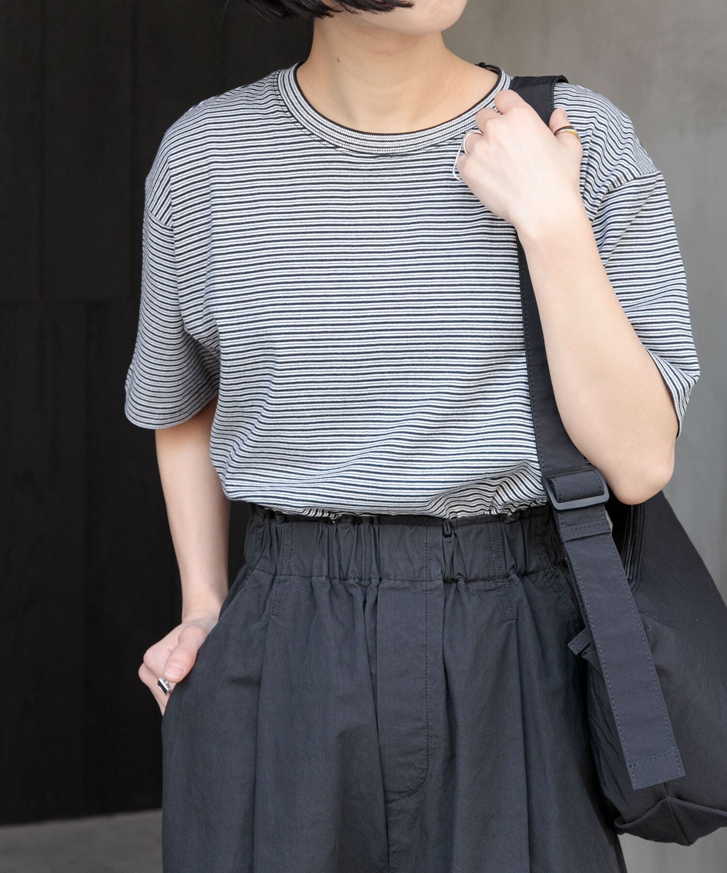 URBAN RESEARCH DOORS「FORK&SPOON　マルチカラーボーダーTシャツ」|Tシャツ・カットソー|