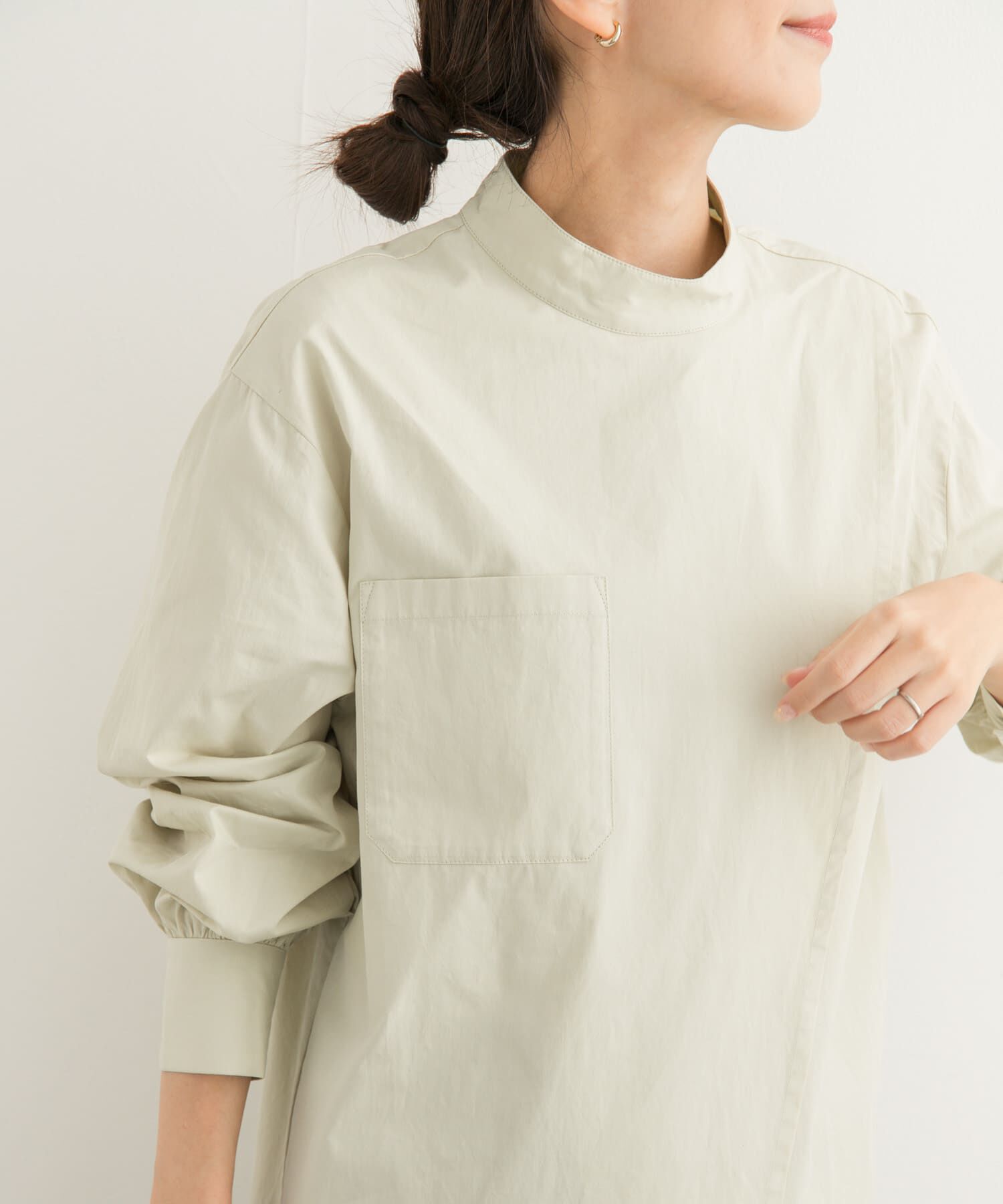 URBAN RESEARCH DOORS「ラップデザインシャツ」|シャツ・ブラウス|