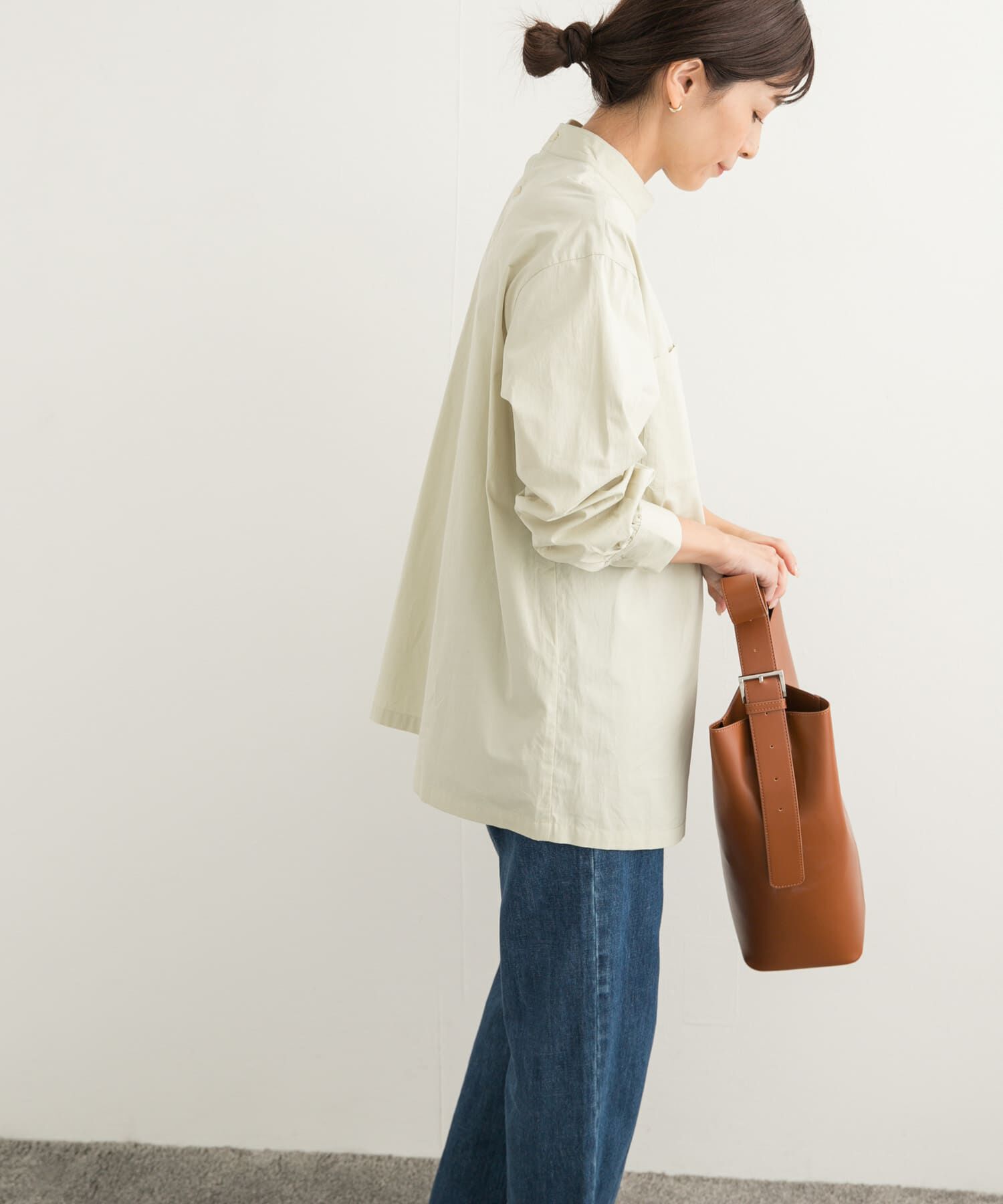 URBAN RESEARCH DOORS「ラップデザインシャツ」|シャツ・ブラウス|