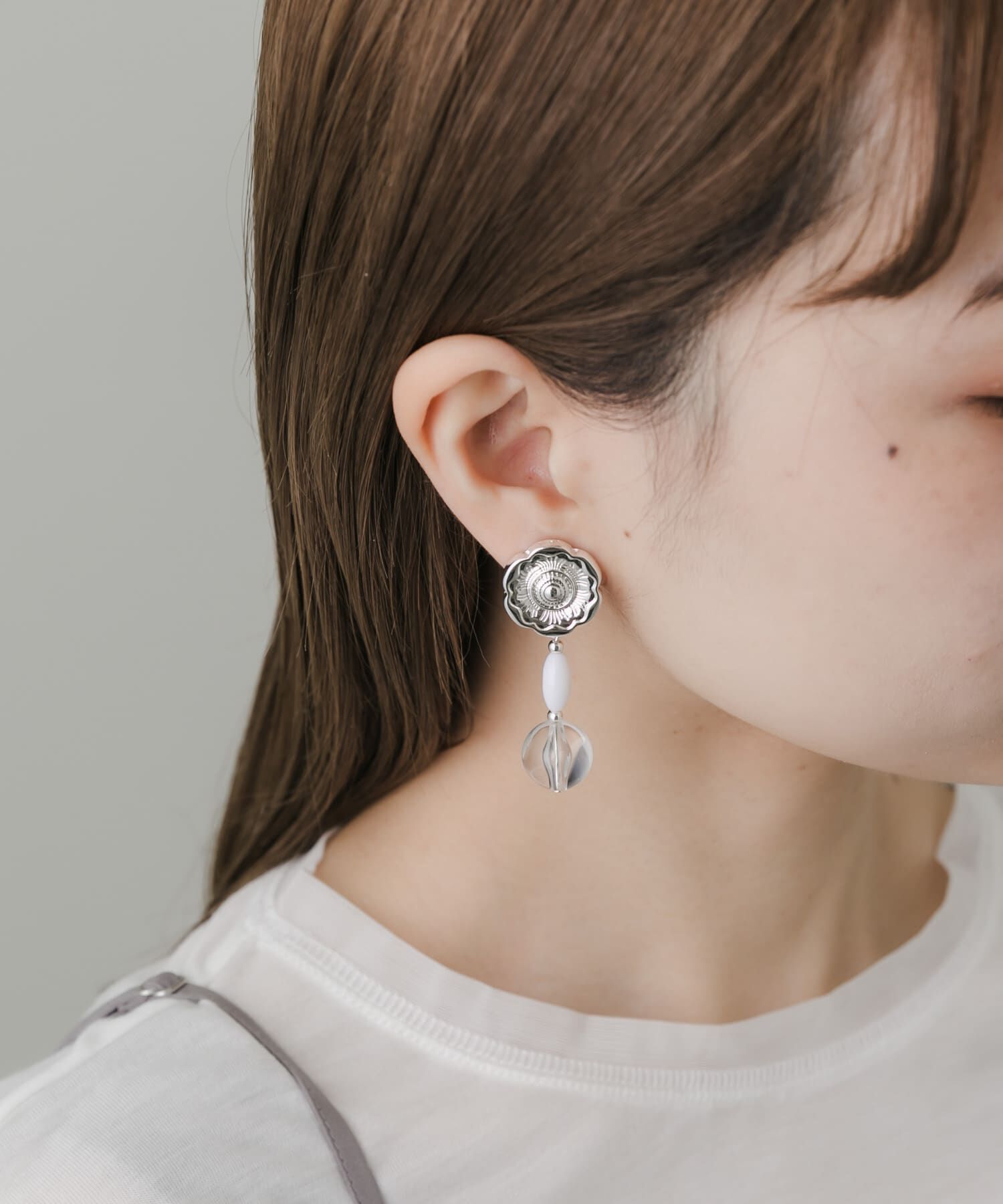 SMELLY「フラワードロップジュシイヤリング」|イヤリング|