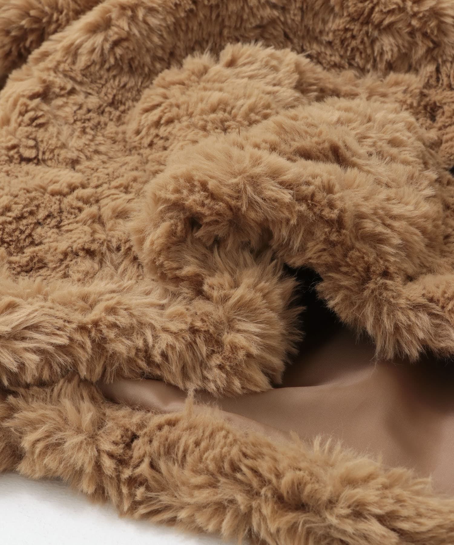 Sonny Label 「ノーカラーフェイクファーコート」|ノーカラーコート|